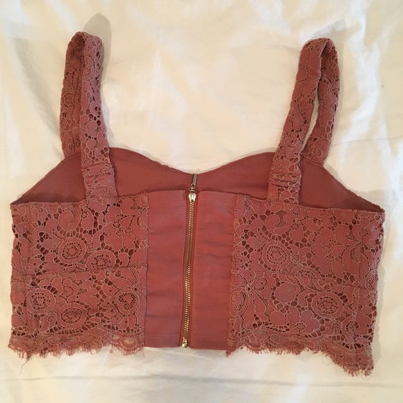 Lacy Crop Top - Picture 2 of 5